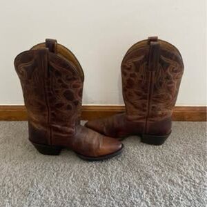 Laredo Women's Maddie Western Boots - Leather Upper Balance Material Size 7m